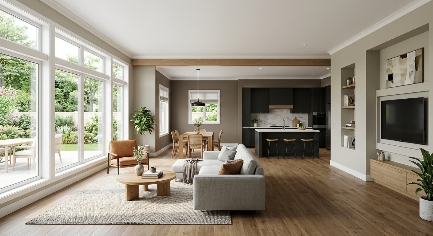 How to Transition Paint Colors in an Open Floor Plan: The Complete 2026 Guide